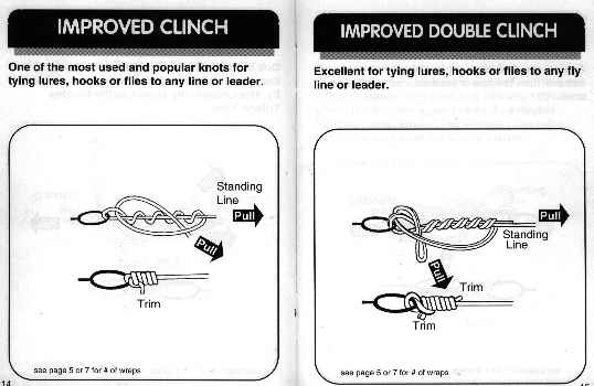 Where can you find an illustrated guide to fishing knots?