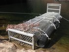 IMG_0248 Crocodile trap to make sure salties (nasty salt water crocs) stay out of gorge.JPG