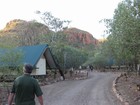 IMG_0773  The Cockburn Range behind our tents at Emma Gorge Resort on the El Questro Station.JPG