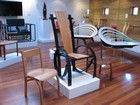 IMG_3376 Chair and wood displays at the Forest Heritage Centre.JPG