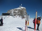 IMG_3500 Peak of the Klein Matterhorn with the restaurant and tunnel entrance.JPG