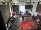 IMG_3404  Some of the Great Hall tapestries are Flemish from the 17th century.JPG
