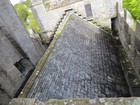 IMG_3407 Donogh O'Brien reroofed the Great Hall with lead ~1570. It collapsed in the late 19th cent. This roof dates from 1956.JPG