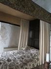 IMG_3410  Curtains gave some privacy in communal sleeping quarters.JPG