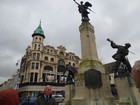 IMG_3865  WW I & II Memorial in The Diamond, the centre of walled Londonderry.JPG
