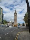 IMG_4208   The Albert Memorial Clock in Queen's Square.  Due to swampy ground it is 4' from vertical.JPG